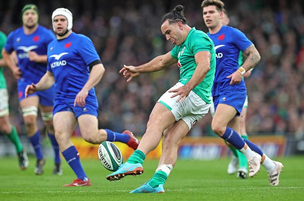 James Lowe Ireland v France Six Nations Dublin 2023