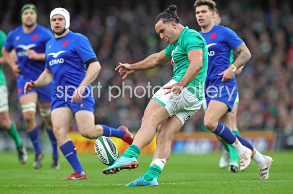 James Lowe Ireland v France Six Nations Dublin 2023