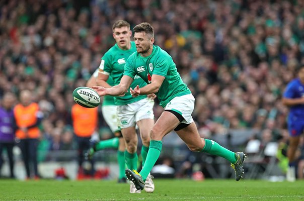 Ross Byrne Ireland v France Six Nations Dublin 2023