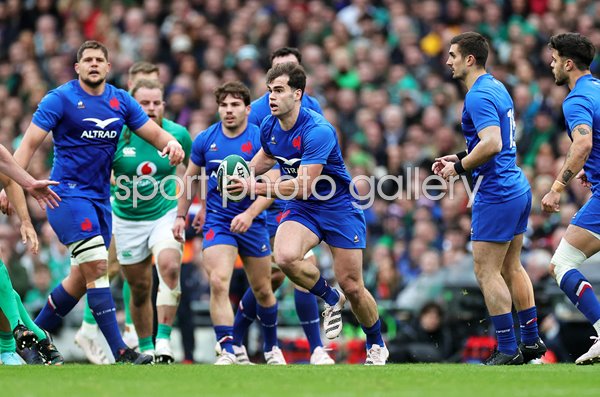 Damian Penaud France v Ireland Six Nations Dublin 2023