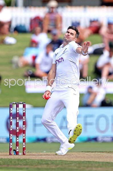 James Anderson England v New Zealand Mount Maunganui 2023