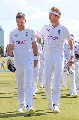 James Anderson & Stuart Broad England v New Zealand Mount Maunganui 2023