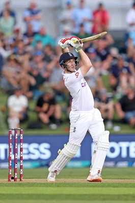 Harry Brook England bats v New Zealand Mount Maunganui Test 2023