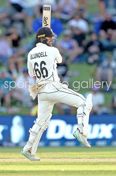 Tom Blundell New Zealand v England Mount Maunganui Test 2023