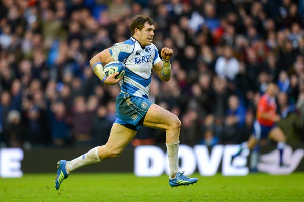 Sean Lamont scores Scotland v Italy 2013