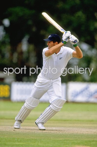 Martin Crowe New Zealand v Zimbabwe Bulawayo 1992