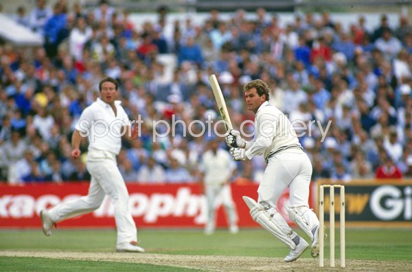 Martin Crowe New Zealand v England Old Trafford 1986