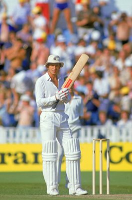 David Gower England 215 v Australia Old Trafford Ashes 1985