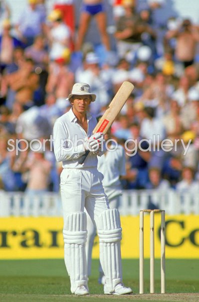 David Gower England 215 v Australia Old Trafford Ashes 1985