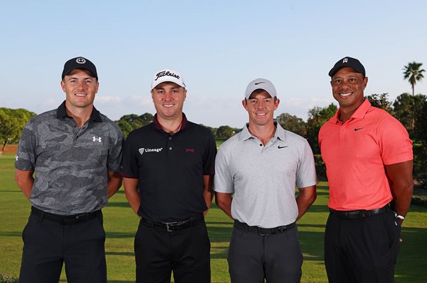 Jordan Spieth, Justin Thomas, Rory McIlroy & Tiger Woods The Match 2022