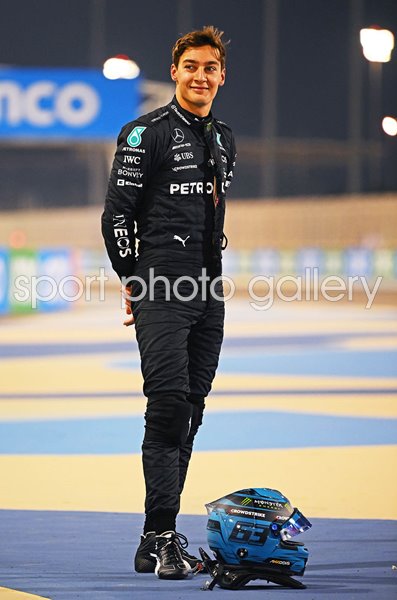 George Russell Great Britain F1 Testing Bahrain 2023