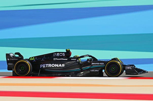 Lewis Hamilton Great Britain Mercedes F1 Testing Bahrain 2023