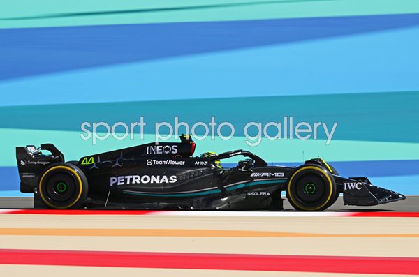 Lewis Hamilton Great Britain Mercedes F1 Testing Bahrain 2023