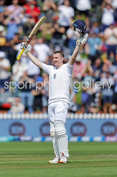 Harry Brook England century v New Zealand Wellington 2023