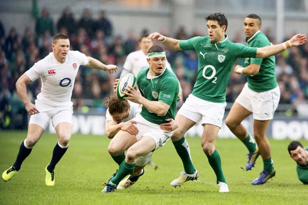 Brian O'Driscoll Ireland v England Dublin 2013