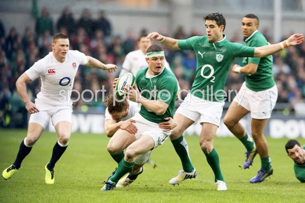 Brian O'Driscoll Ireland v England Dublin 2013