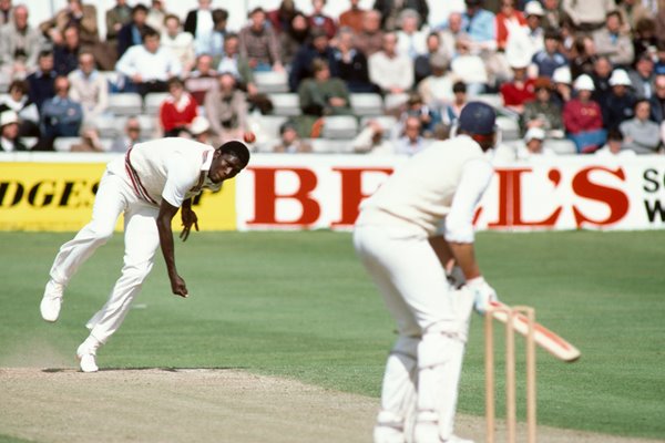 Joel Garner Somerset v Essex Chelmsford 1983