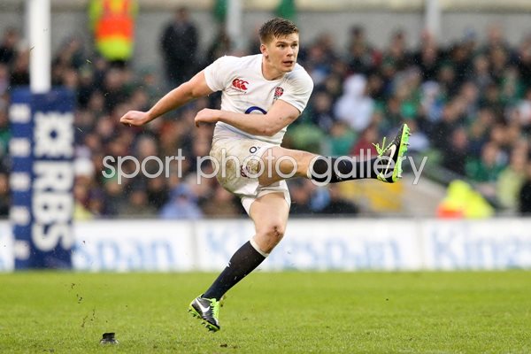 Owen Farrell England v Ireland Dublin 2013