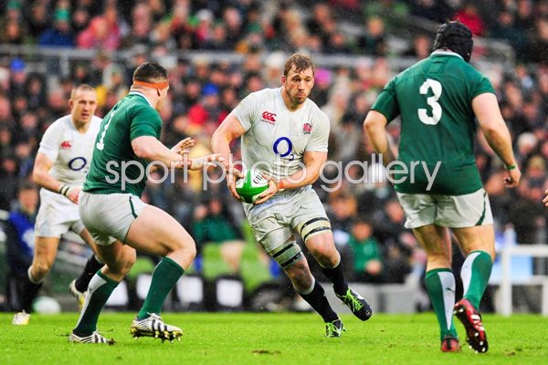Chris Robshaw England captain v Ireland 2013