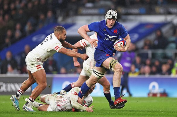 Thibaud Flament France v England Twickenham Six Nations 2023