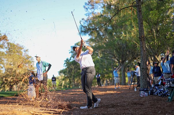 Scottie Scheffler USA 15th hole The Players TPC Sawgrass Florida 2023