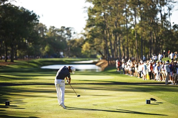 Min Woo Lee Australia 15th Tee The Players TPC Sawgrass Florida 2023