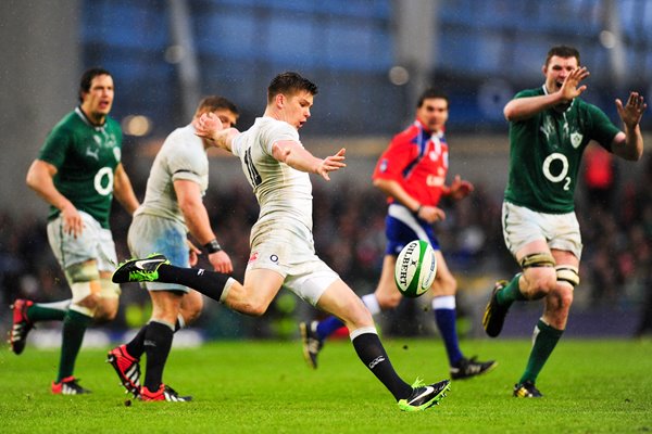 Owen Farrell England v Ireland Dublin 2013