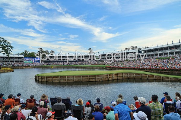 17th Hole par 3 TPC Sawgrass Players Championship Ponte Vedra Florida 2023