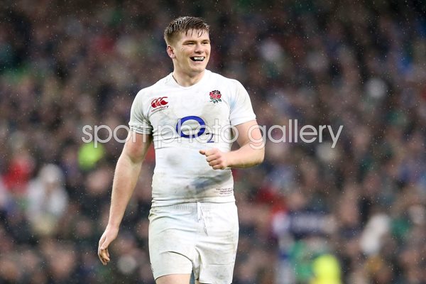 Owen Farrell England v Ireland Dublin 2013