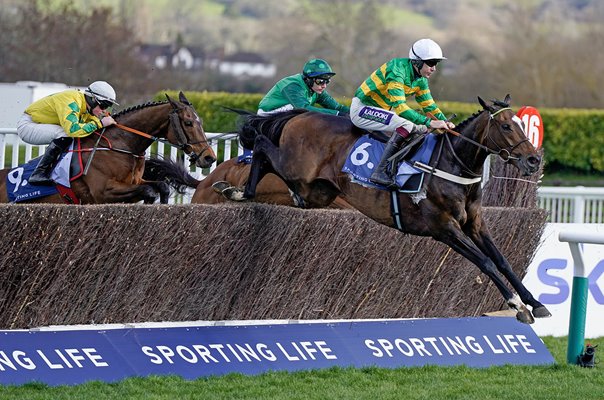 Aidan Coleman riding Jonbon Cheltenham Festival 2023 