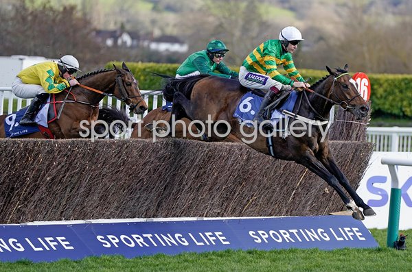 Aidan Coleman riding Jonbon Cheltenham Festival 2023 
