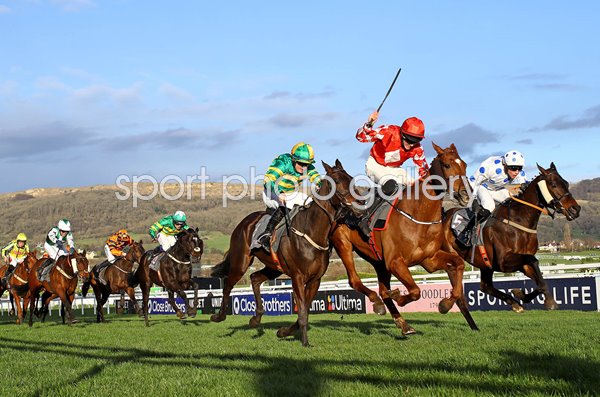 Michael O'Sullivan on Jazzy Matty wins Boodles Handicap Cheltenham 2023