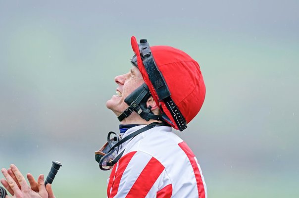 Sam Twiston-Davies prays for the photo finish success Cheltenham Festival 2023 