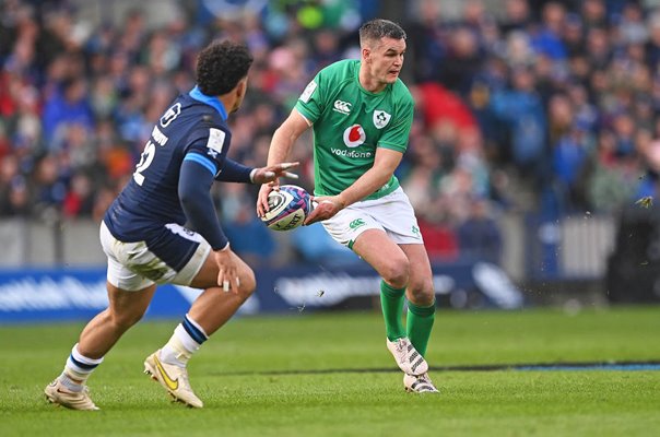 Johnny Sexton Ireland v Scotland Murrayfield Six Nations 2023