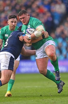 Tadhg Furlong Ireland v Scotland Murrayfield Six Nations 2023