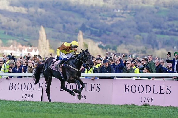 Paul Townend rides Galopin Des Champs to win Cheltenham Gold Cup 2023