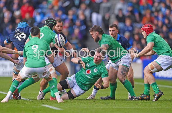 Peter O'Mahony Ireland v Scotland Six Nations Murrayfield 2023