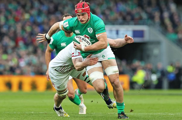 Josh van der Flier Ireland v England Six Nations Dublin 2023