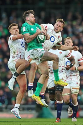 Hugo Keenan Ireland v England Six Nations Dublin 2023