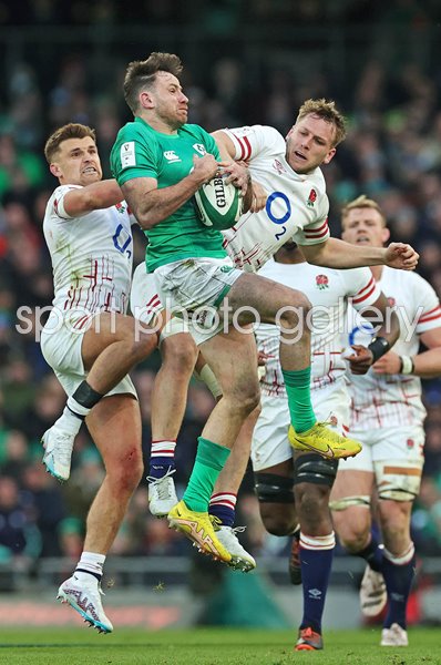 Hugo Keenan Ireland v England Six Nations Dublin 2023