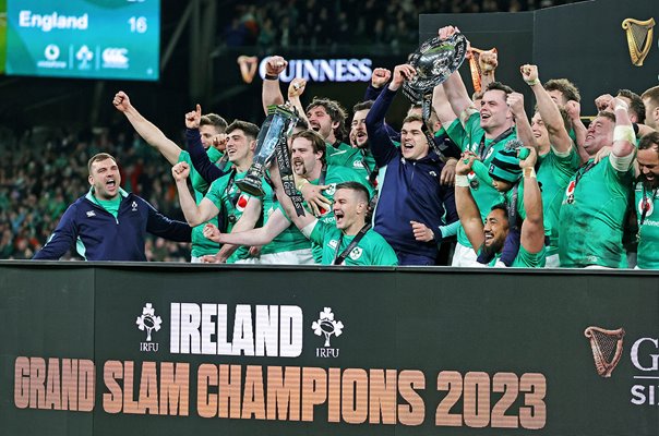 Ireland Grand Slam Winners Six Nations Dublin 2023