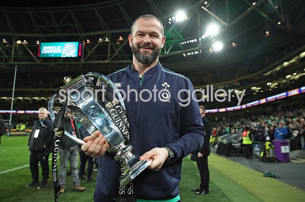 Andy Farrell Ireland Head Coach Grand Slam Six Nations Dublin 2023