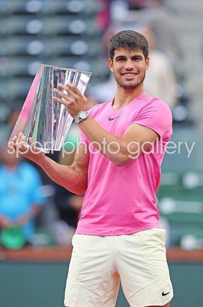 Carlos Alcaraz Spain Indian Wells Champion California 2023
