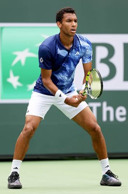 Felix Auger-Aliassime Canada serve return Indian Wells 2023