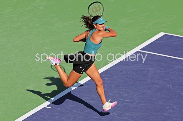 Emma Raducanu Great Britain forehand power Indian Wells 2023