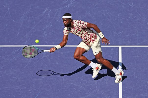 Frances Tiafoe USA volley Indian Wells Tennis 2023