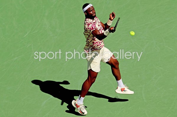 Frances Tiafoe USA forehand Indian Wells Tennis 2023
