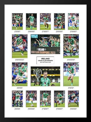 Ireland 2023 Six Nations Grand Slam Team Special