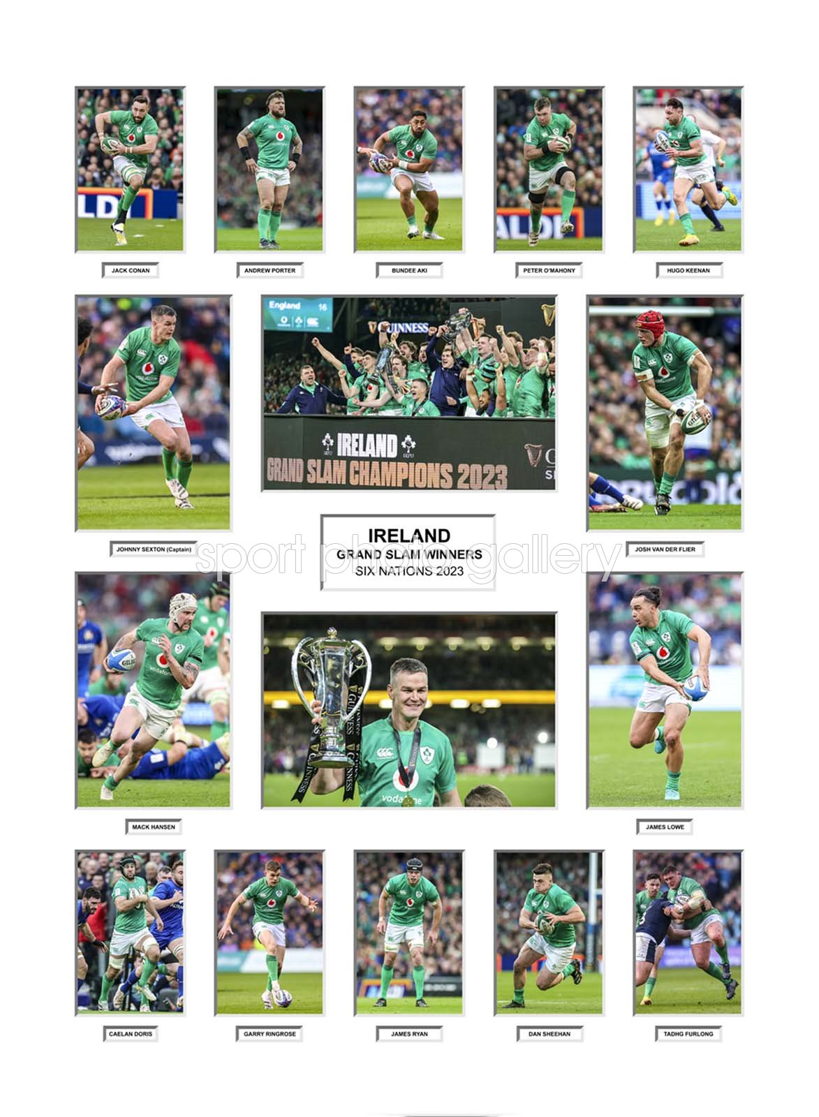 Ireland 2023 Six Nations Grand Slam Team Special