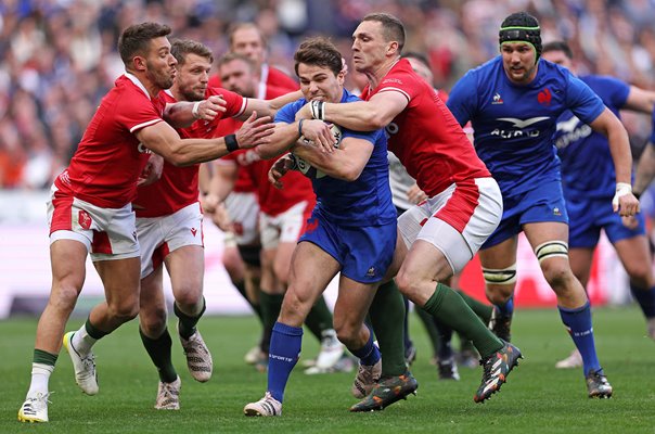 Antoine Dupont France v Wales Paris Six Nations 2023